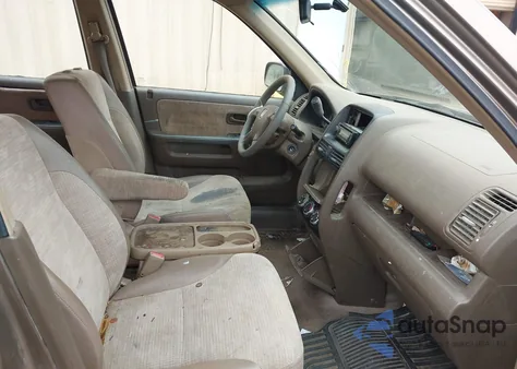 2002 Honda Cr-V Lx from USA, damaged, VIN SHSRD78482U001163